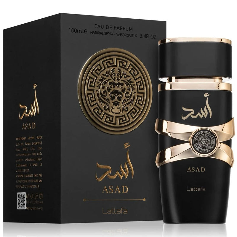 Asad Lattafa Perfumes Masculino 100ml