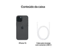 Apple iPhone 15 128GB Preto 6,1" 48MP iOS 5G