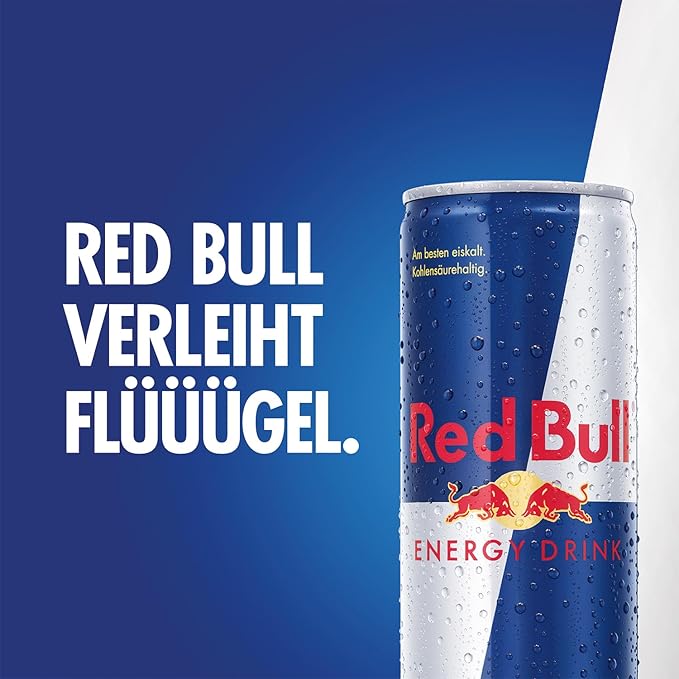 Pack de 24 Latas Red Bull - Bebida energética, 250ml