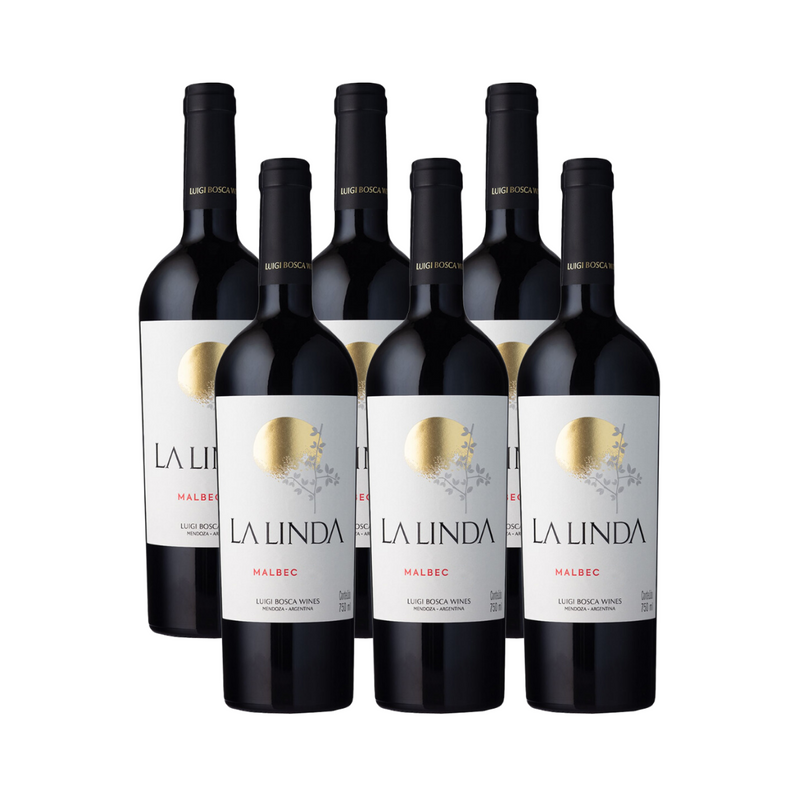 Caixa c/ 6 Vinhos Lá linda 750ml