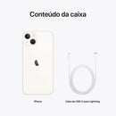Apple iPhone 13 - 128 GB - Starlight (Estelar) (Branco)  iOS 5G 6,1”