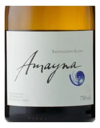 Caixa c/ 6 Vinho Chileno Amayna Sauvignon Blanc 750 Ml