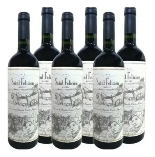 Caixa c/ 6 Vinhos SAN felicien 750ml