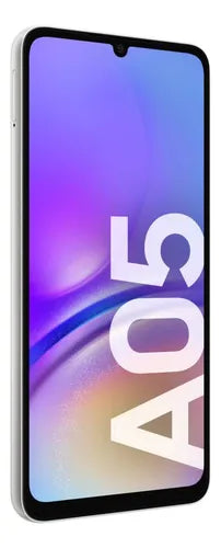 Celular Smartphone Samsung Galaxy A05, 128GB, 4GB RAM, Câmera 50MP, Tela 6.7", 4G, Prata