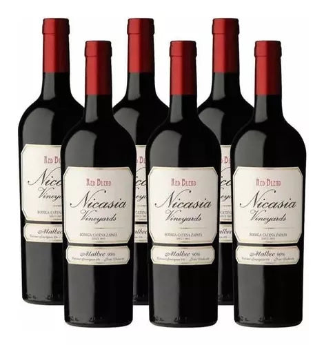 Caixa c/ 6 Vinhos Nicassia 750ml