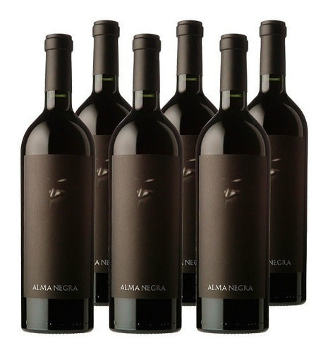 Caixa c/ 6 Vinhos Alma Negra 750ml