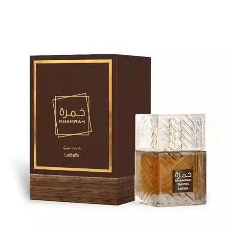 Khamrah - Lattafa Perfume-  Eau de Parfum Spray unissex, 100 ml