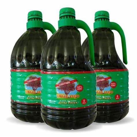 Leve 3 e Pague 2 Azeites de Oliva Argentino - Valle Viejo 5L - LEGÍTIMO - TAMPA VERDE