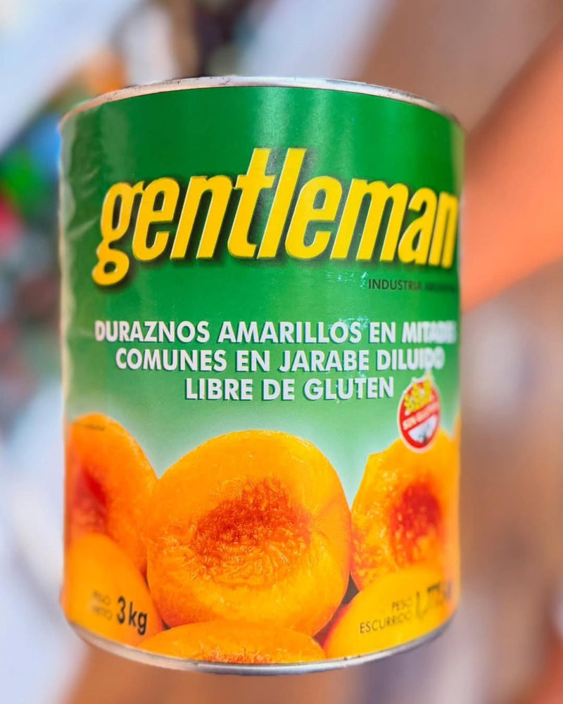 Pêssego em Calda Gentleman 3kg – Argentino