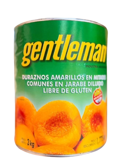 Pêssego em Calda Gentleman 3kg – Argentino