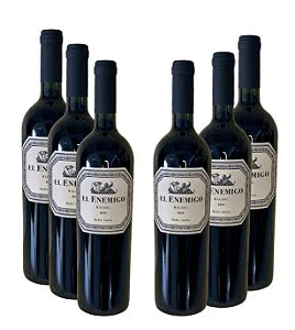 Caixa c/ 6 Vinhos El enemigo malbec 750ml