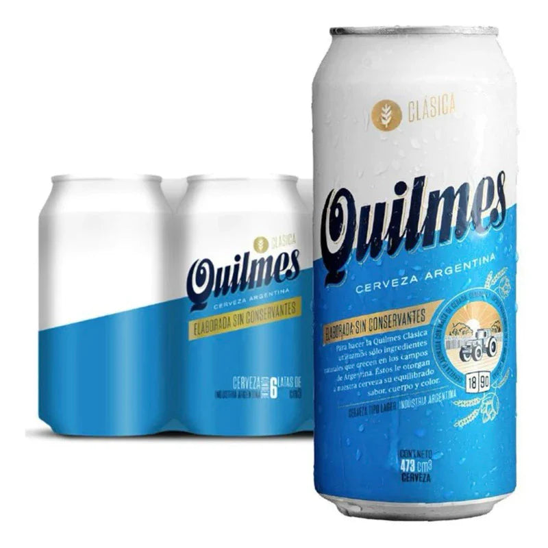 Cerveja Quilmes Lata 473ml- Pack c/ 24 Unidades