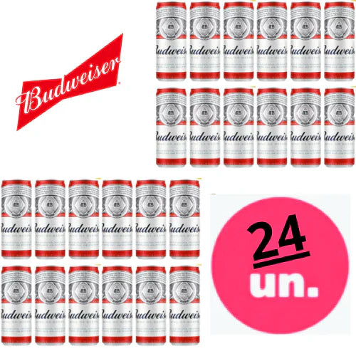 Budweiser 350ml – Pack de 24 unidades
