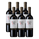 Caixa c/ 6 Vinhos Casillero  750ml