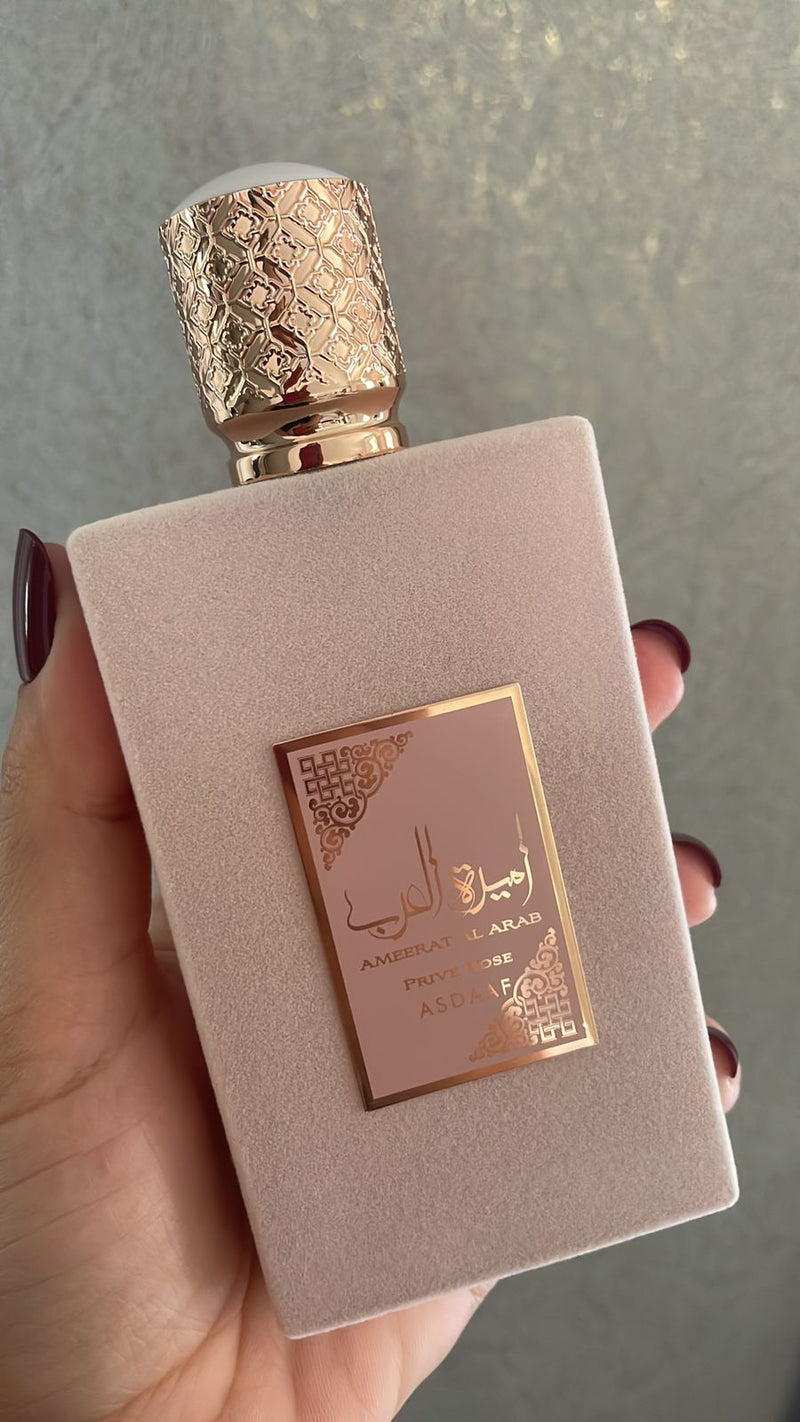Ameerat Al Arab Prive Rose Asdaaf (Referencia Olfativa Delina Exclusif ) 100 ml – Perfume Árabe