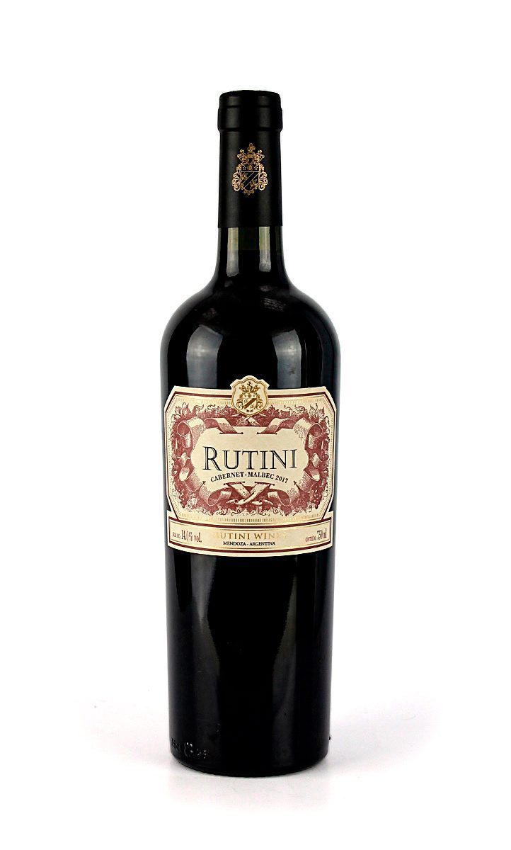 Caixa c/ 6 Vinhos Rutini Cabernet Malbec 750ml