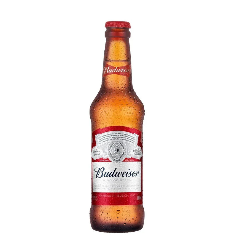 Budweiser Long Neck 330ml - Pack 24 Unidades